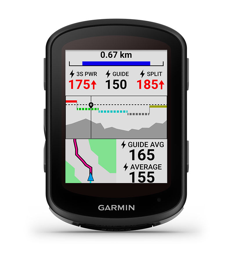 Funciones de actualización de las series Garmin Edge 540 y 840 e