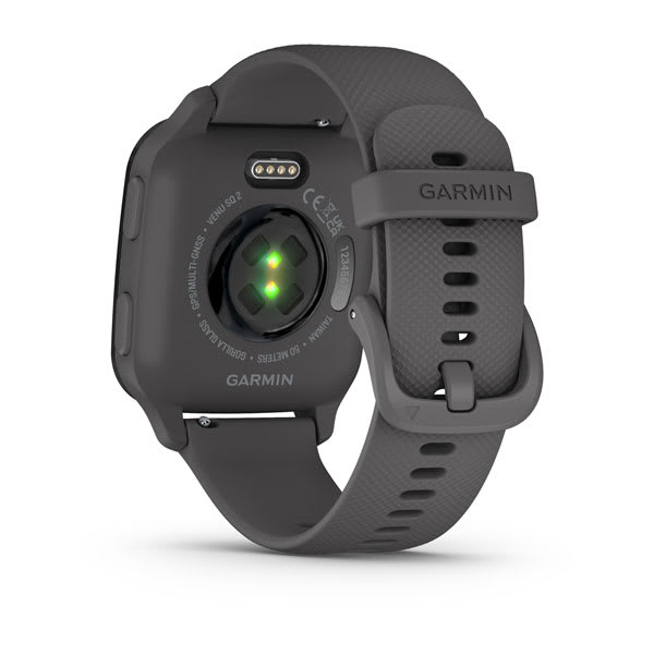  Garmin Venu 2S, reloj inteligente GPS de tamaño pequeño con  funciones avanzadas de monitoreo de salud y fitness, bisel dorado claro con  caja marrón y banda de silicona, (010-02429-01) (renovado) 