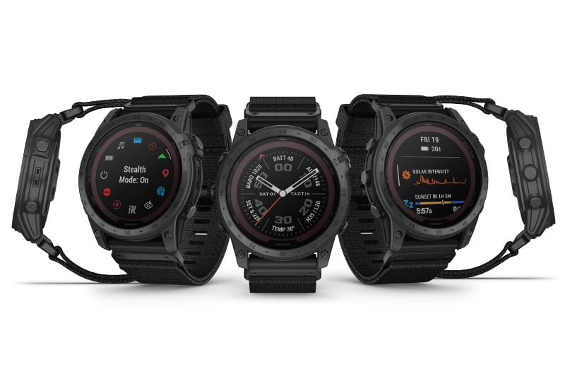 Garmin tactix 7 Pro Solar Tactical Reloj GPS | Paquete de energía con  correa de silicona adicional, protectores de pantalla y cargador | Reloj  militar