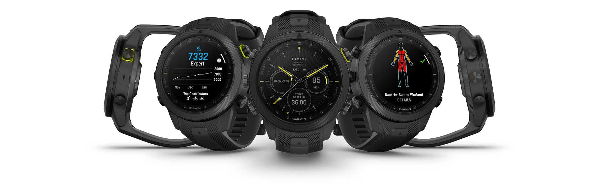 Garmin lanza la colección MARQ Carbon: relojes modernos de diseño