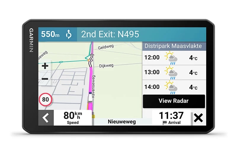 Garmin dēzlCam™ LGV710 | LKW-GPS-Gerät mit DashCam | LKW-Navigationsgeräte