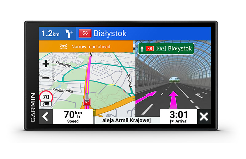 Garmin Dezl LGV710 7 Navegador GPS para Camiones Mapas de Europa con  DashCam