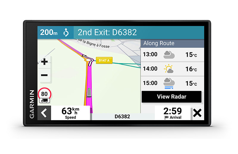 Garmin Dezl LGV1010 10.1 Navegador GPS para Camiones Mapas de Europa