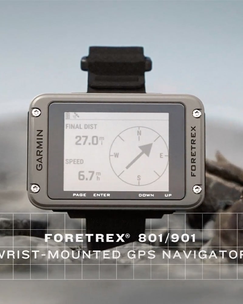 Garmin Foretrex® | Wrist-Mounted Navigator GPS 801