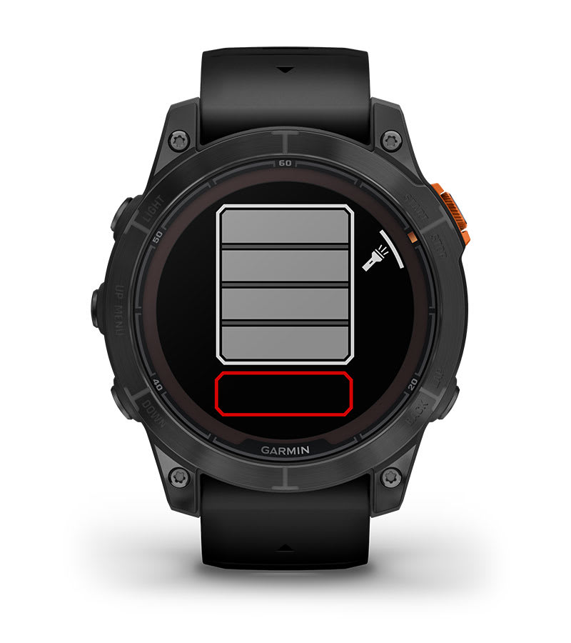 Garmin fēnix 7 Pro Sapphire Solar, Multisport GPS Smartwatch, Built-in  Flashlight, Solar Charging Capability, Black