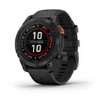 Garmin Fenix 7X Pro Sapphire Solar Carbon Gray DLC Titanium Black Band  010-02778-11 - First Class Watches™