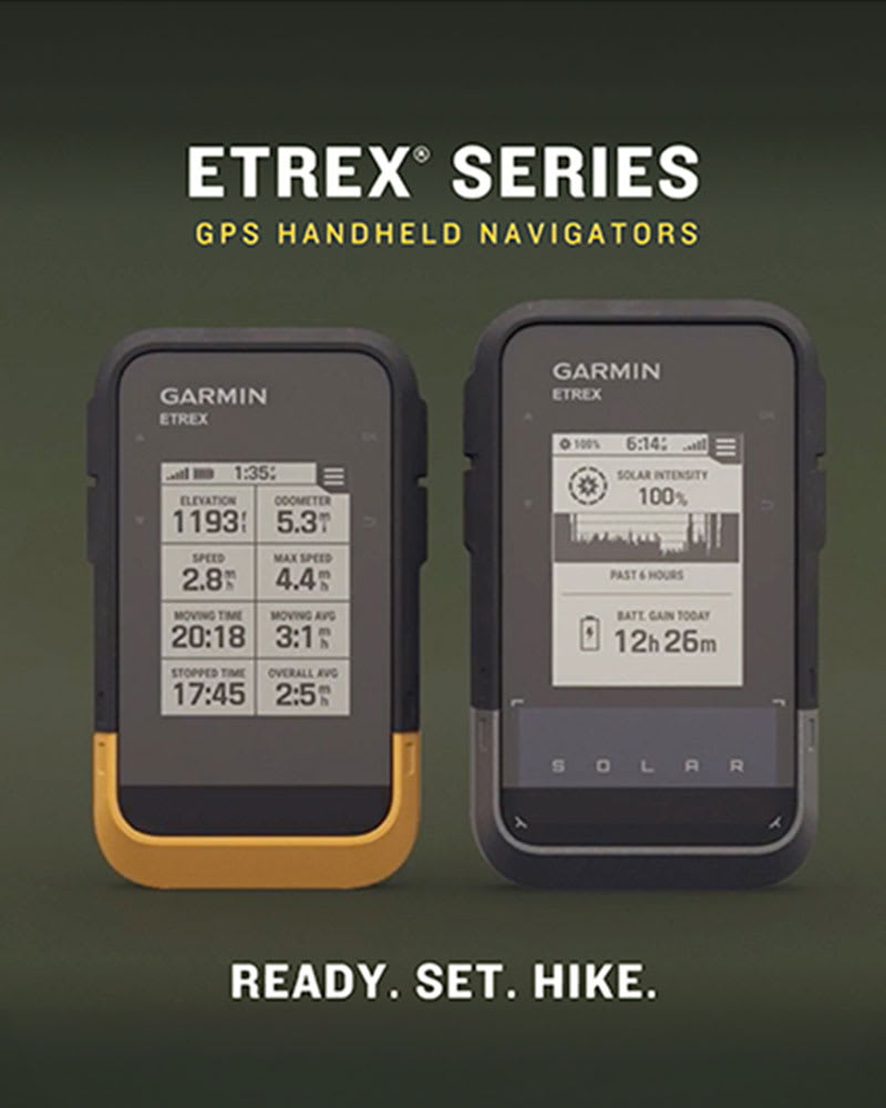 Garmin eTrex® Solar | Handheld Hiking GPS