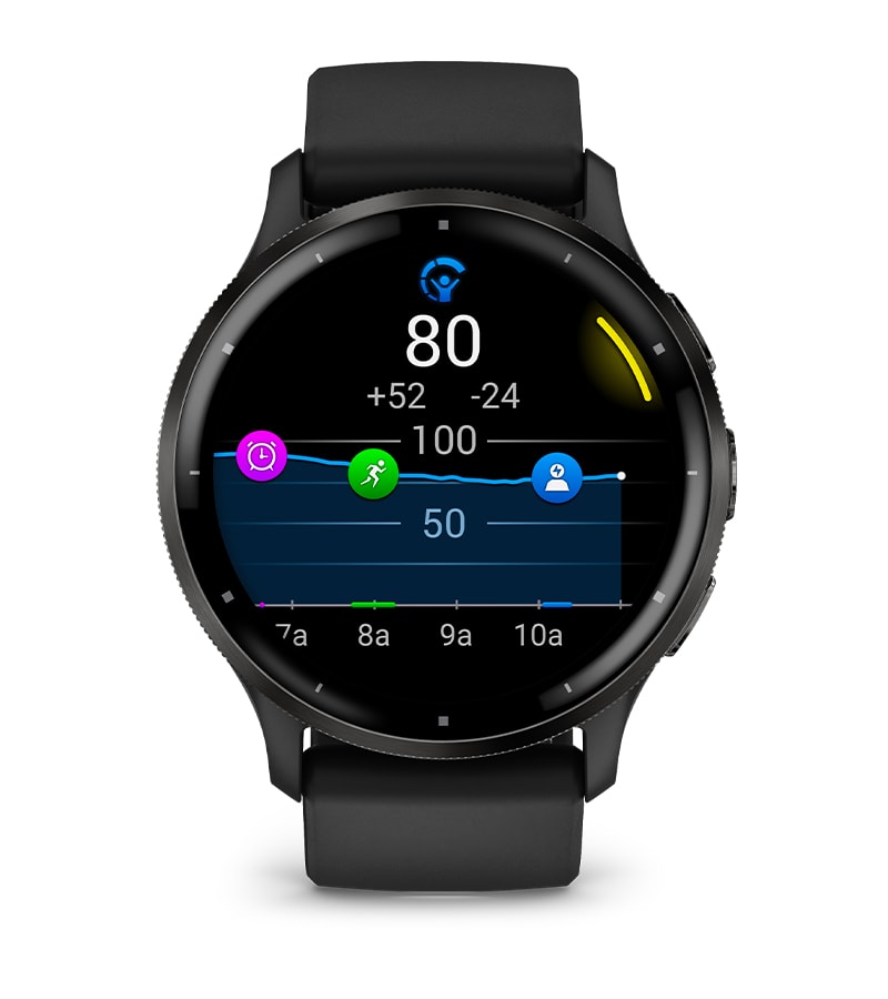 Garmin Venu 3 GPS Smartwatch 45 mm Fiber-reinforced polymer