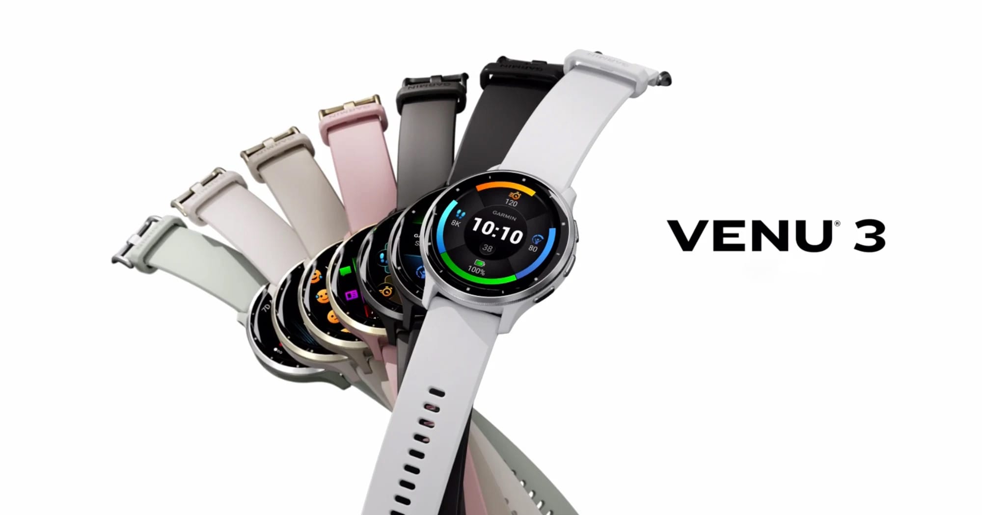 Montre Garmin Venu 010-02784-01 Venu 3 • EAN: 0753759314743 •