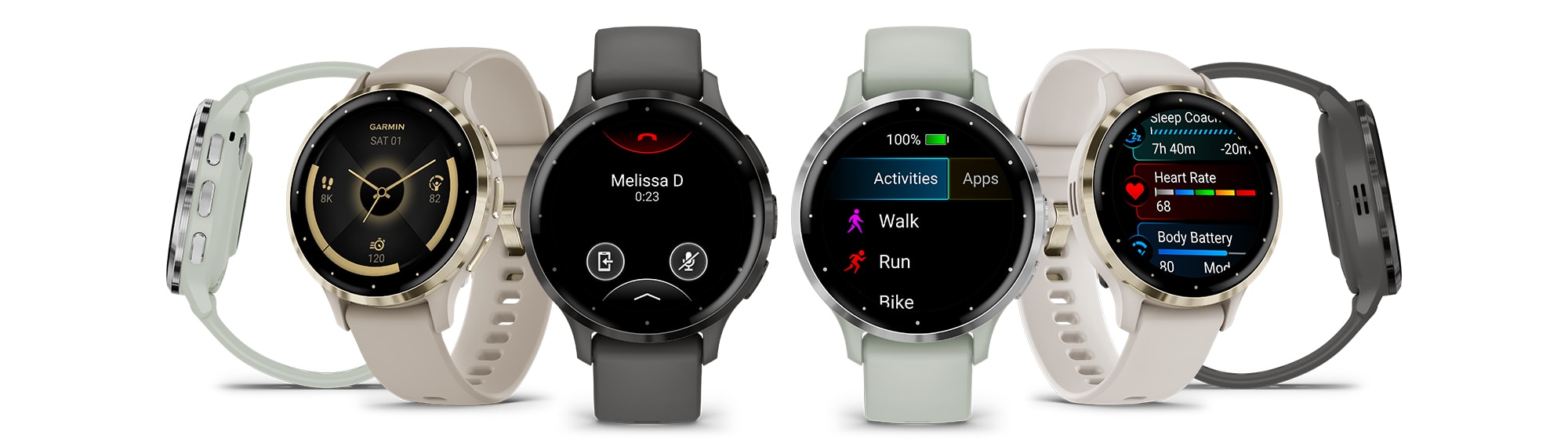 Garmin Venu® 3S | Smaller Fitness and Health Smartwatch