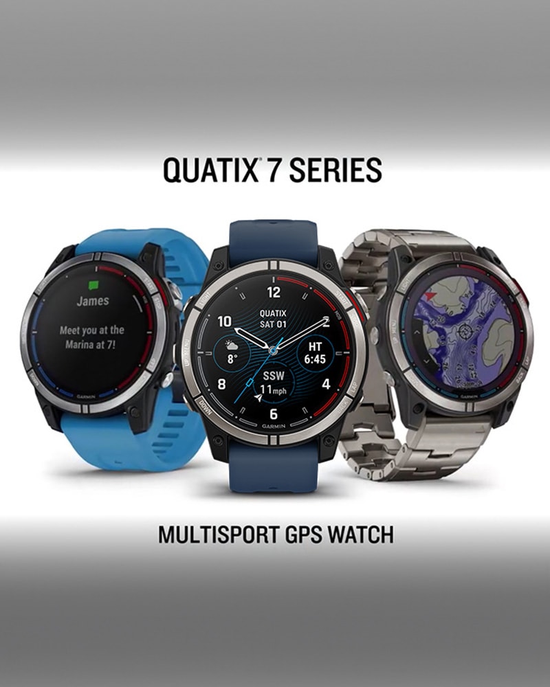 Garmin Quatix 7 Pro, une montre connectée pour sportifs au pied