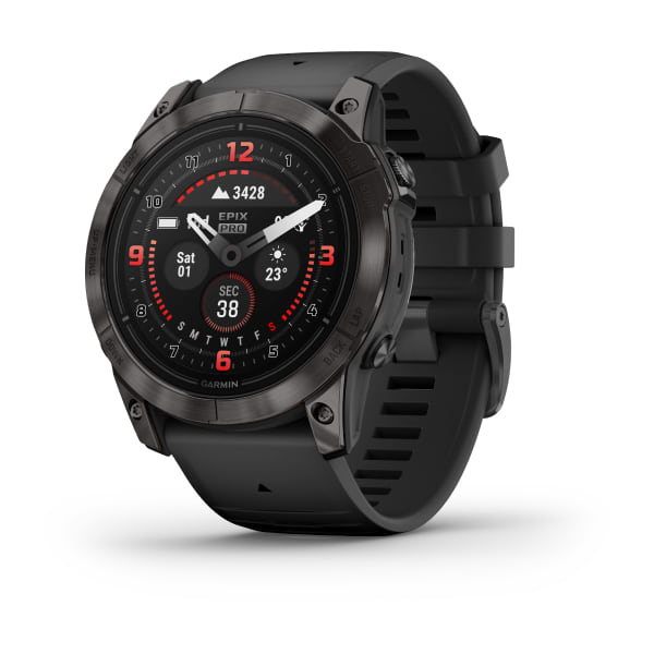 Garmin Fenix 7X Zafiro Solar Negro DLC Ti Negro 51 mm : :  Deportes y Aire Libre