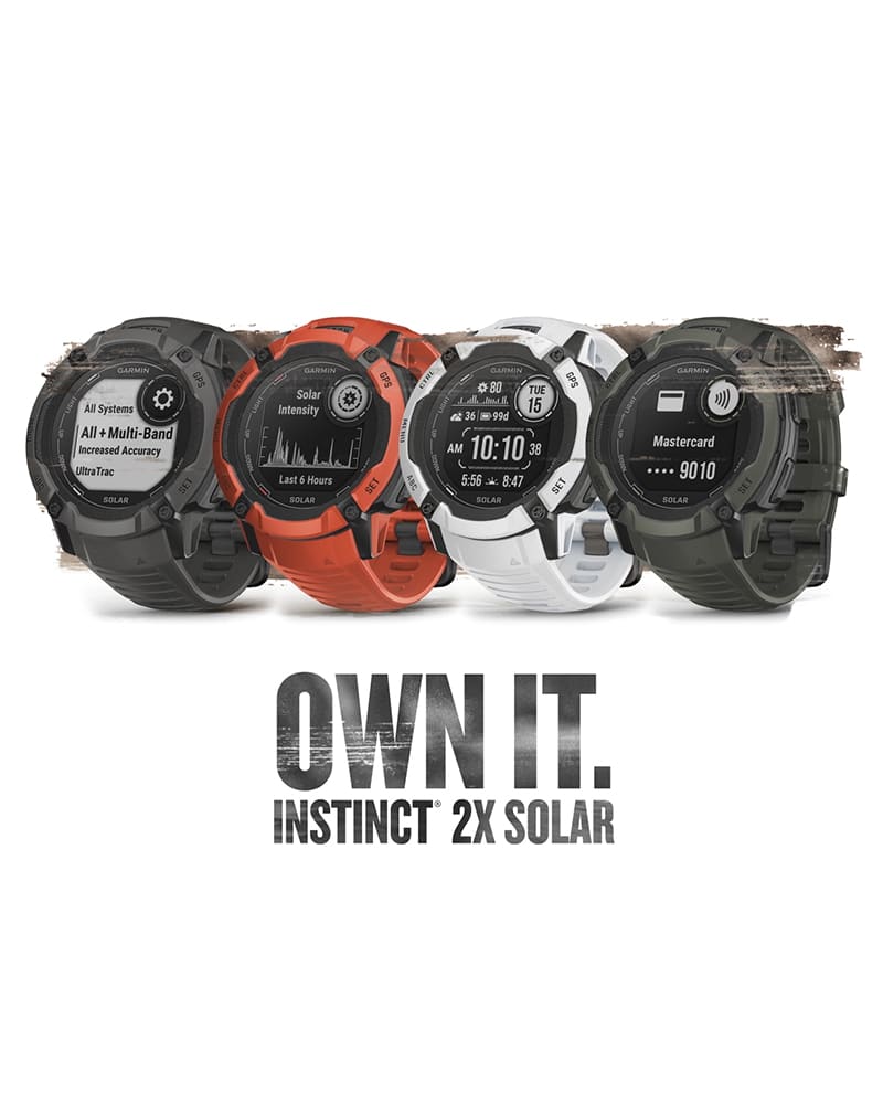 Garmin Instinct® 2X Solar | Rugged GPS Smartwatch