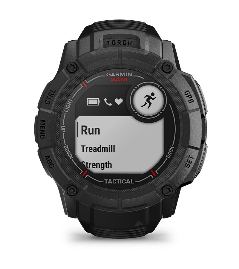 Garmin Instinct® 2X Solar - Tactical Edition | Rugged GPS Smartwatch