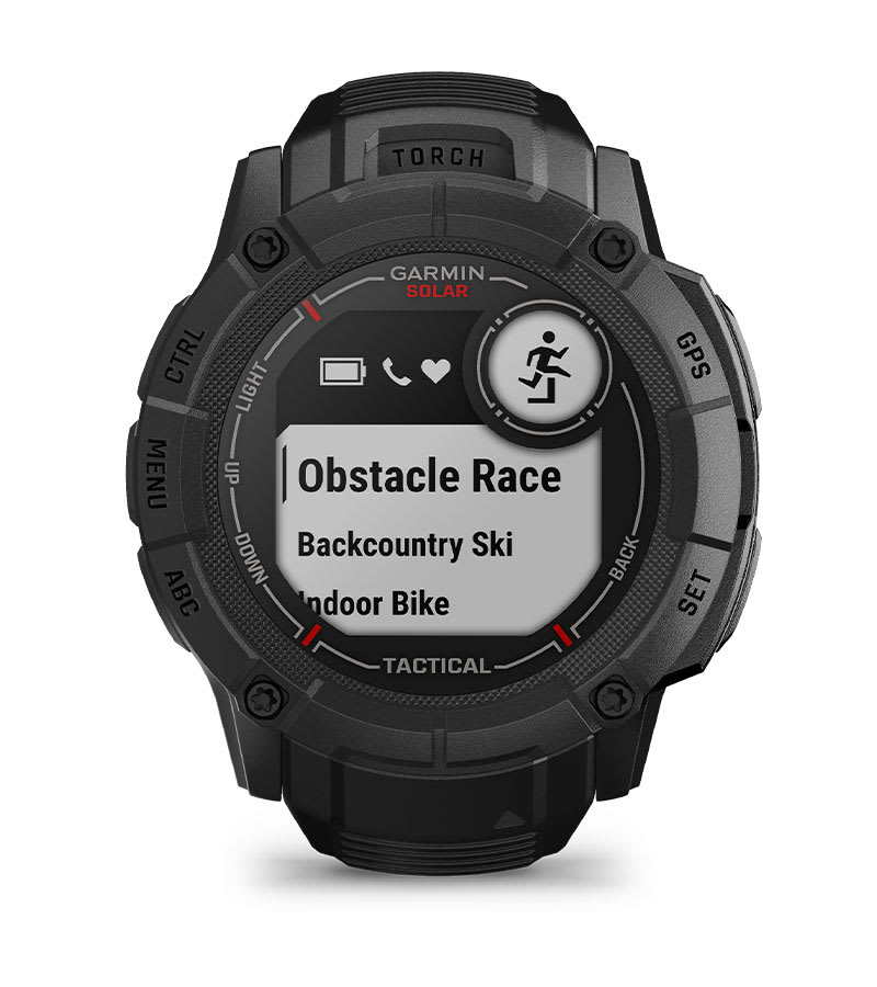 Garmin Instinct® 2X Solar - Tactical Edition | Rugged GPS Smartwatch