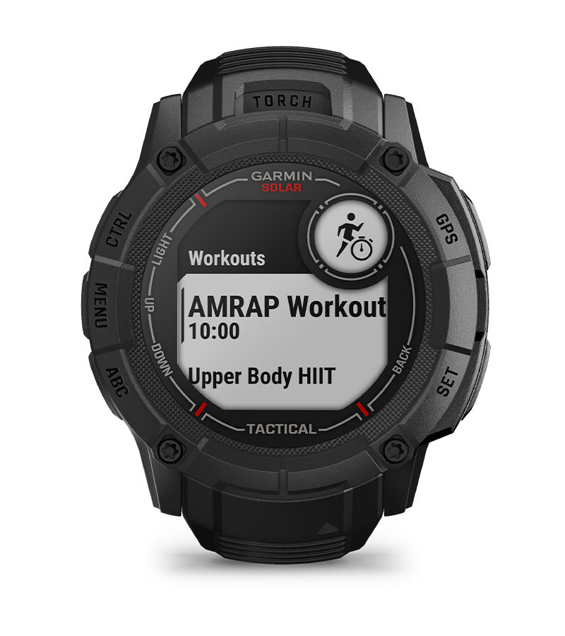 Garmin Instinct® 2X Solar - Tactical Edition | Rugged GPS Smartwatch