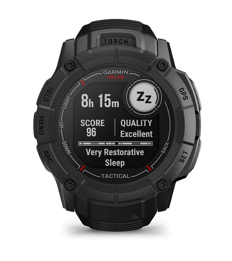 Sleep tracking garmin discount instinct