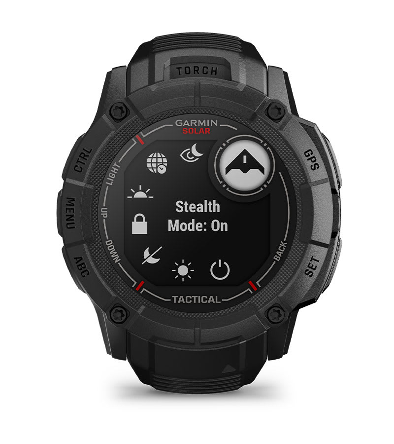 Garmin Instinct 2X Solar Tactical GPS Smartwatch Coyote Tan w/ Black  EarBuds