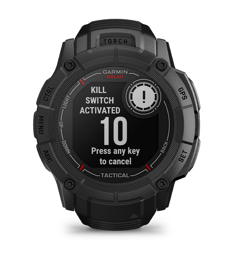 Garmin Instinct® 2X Solar - Tactical Edition | Rugged GPS Smartwatch