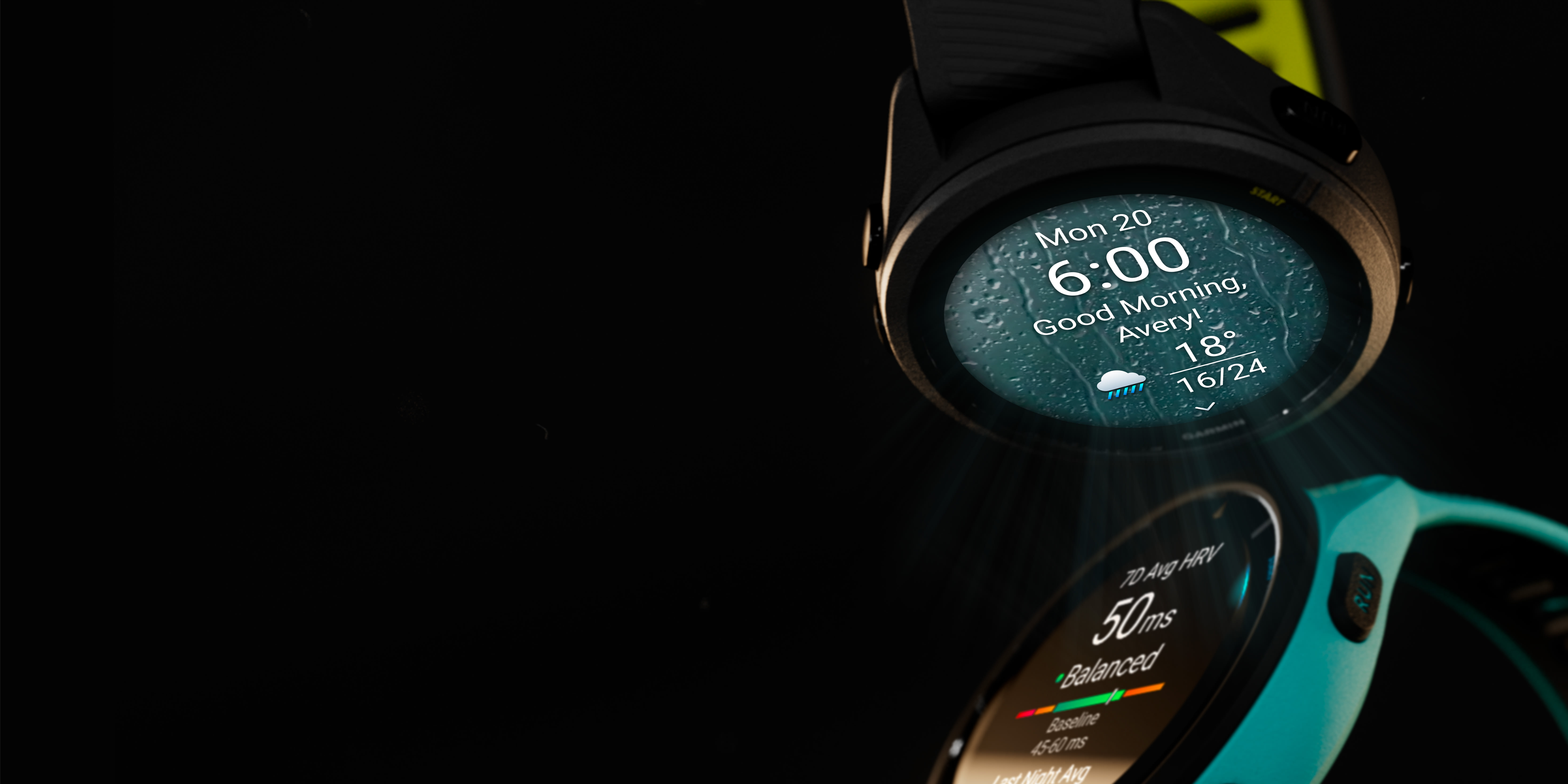  Garmin Forerunner 265 - Reloj inteligente para correr, pantalla  AMOLED colorida, métricas de entrenamiento e información de recuperación,  color aguamarina y negro : Electrónica