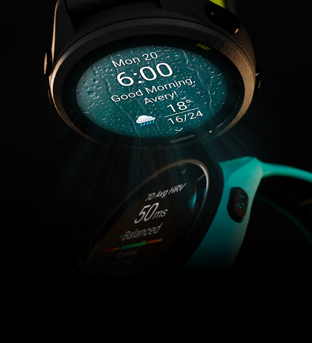  Garmin Forerunner 265 - Reloj inteligente para correr, pantalla  AMOLED colorida, métricas de entrenamiento e información de recuperación,  color aguamarina y negro : Electrónica