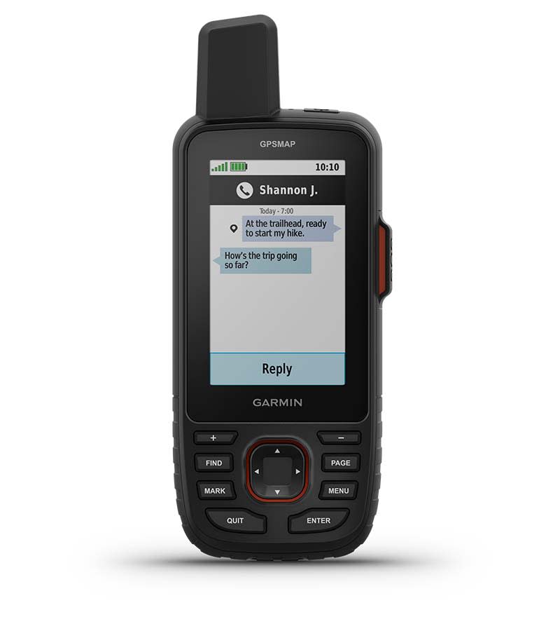 Garmin GPSMAP® 67i  Handheld GPS & Satellite Communicator