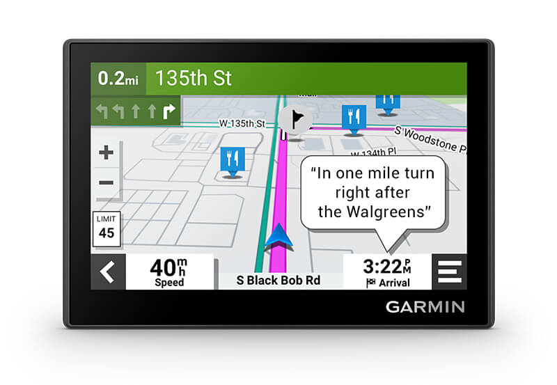 Garmin Drive™ 53 y tráfico en directo