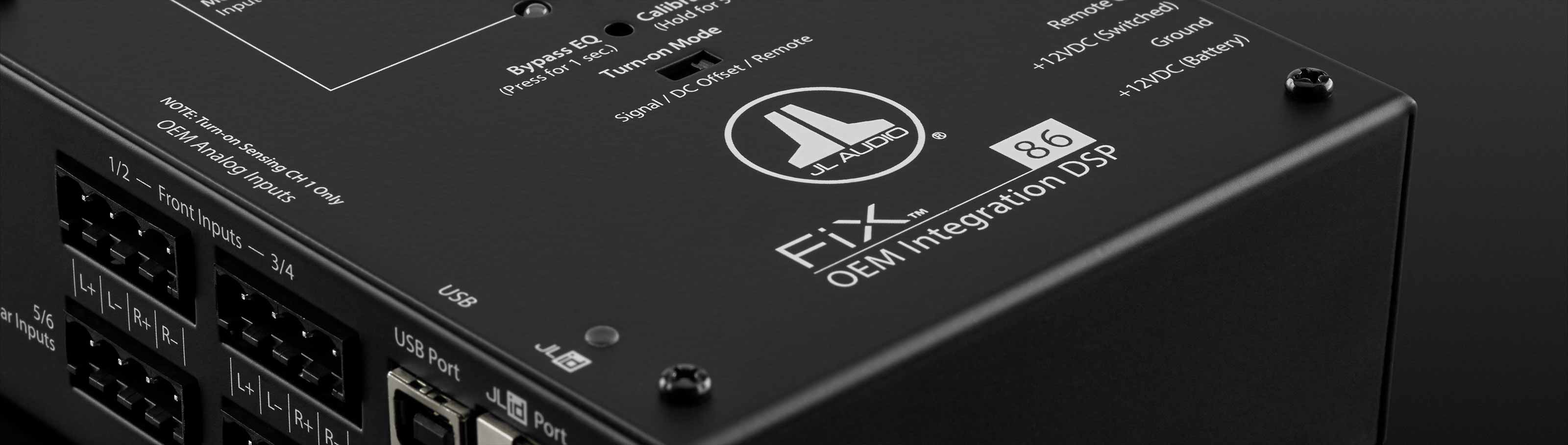 JL Audio FiX-86 DSP front