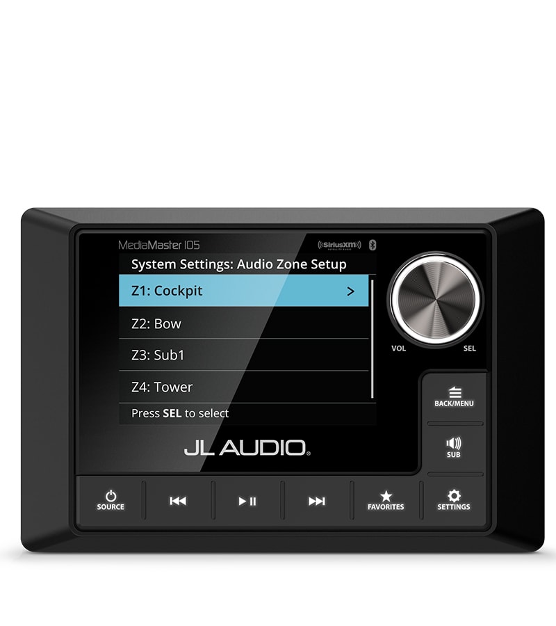 JL Audio MediaMaster 105 Marine Stereo | Garmin JL Audio MediaMaster 105 Marine Stereo | Garmin