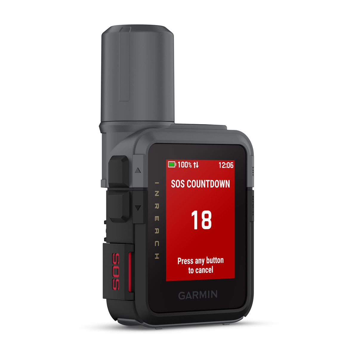 Garmin inReach Mini 3 — lateral direita