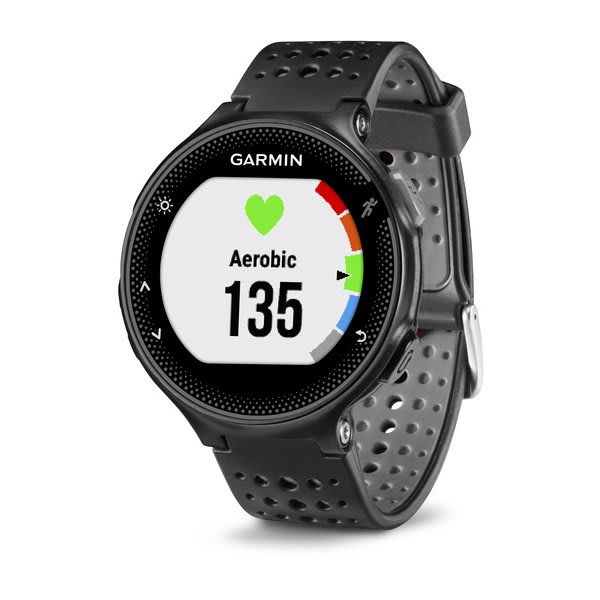 Black/Gray GPS Running Watch Garmin Forerunner 235 