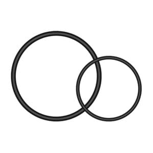 Varia™ o-ringen voor universele zadelpensteun met kwartslagbevestiging