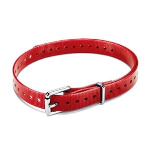 Garmin Brand 3/4" Replacement Dog Collar Strap Red or Black 10 Pack 