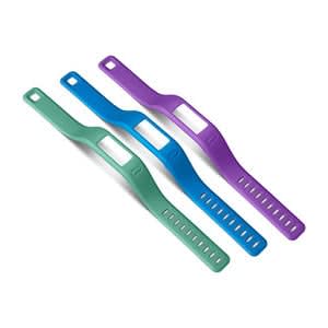Purple, Teal, Blue 3 Pack - Large NEW GARMIN Vivofit Replacement bands 