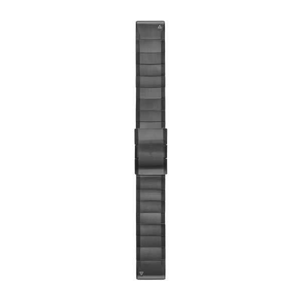 QuickFit® 22 Watch Bands, Carbon Gray DLC Titanium