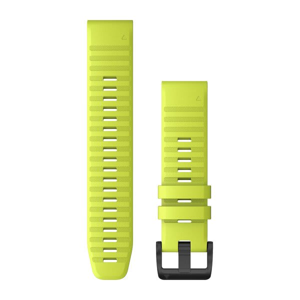 QuickFit® 22 Watch Bands, Amp Yellow Silicone