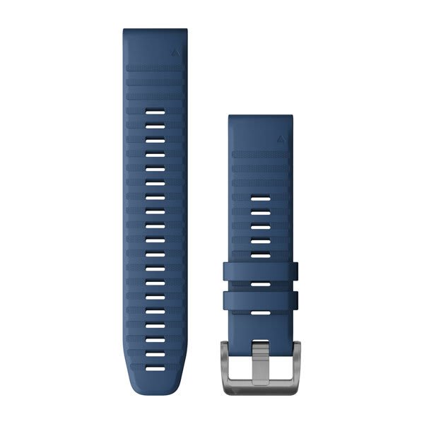 QuickFit® 22 Watch Bands, Captain Blue Silicone