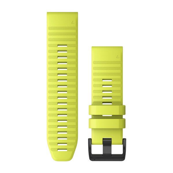 QuickFit® 26 Watch Bands, Amp Yellow Silicone
