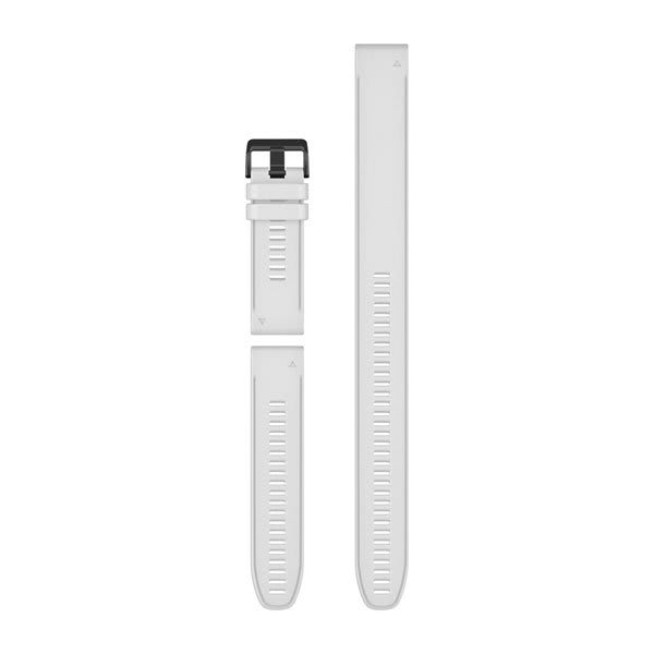 QuickFit® 26 Watch Bands, White Silicone (3-piece Dive Set)