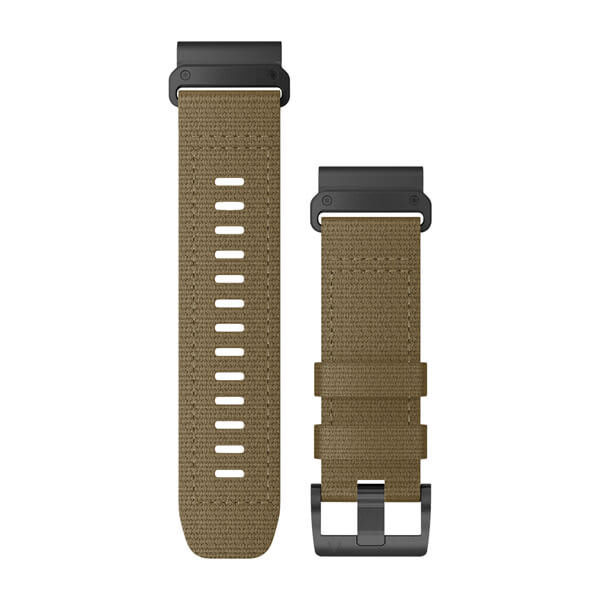 QuickFit® 26 Watch Bands, Tactical Coyote Tan Nylon