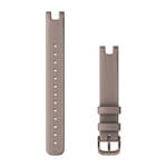 Óraszíj Lily 14 mm paloma olasz bőr, sötét bronz csat Lily (110-175mm)