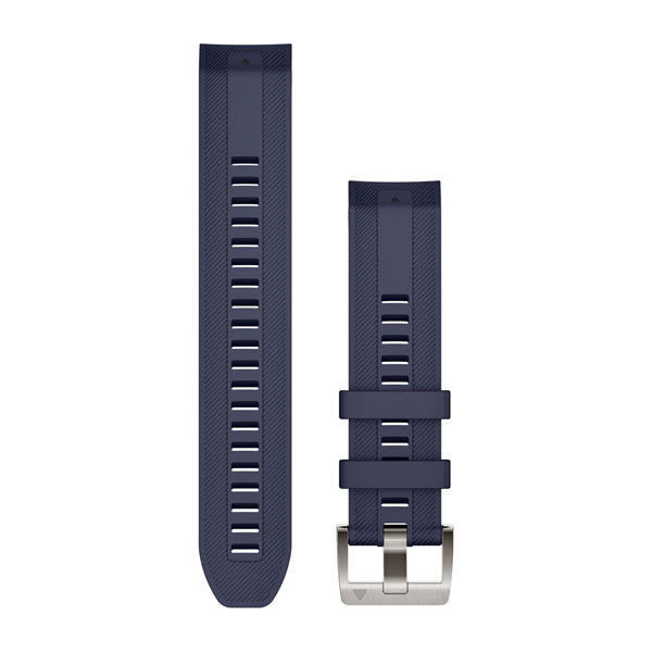 QuickFit® 22 Watch Straps, Navy Silicone Strap