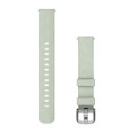 Óraszíj Lily 2 14mm nylon, zsálya, ezüst csattal (110-175mm)