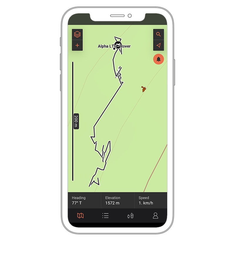 Garmin hotsell alpha app