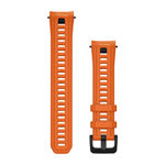 Óraszíj 22 mm Watch Bands (Instinct® E – 45 mm), Ember orange silicone