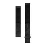 Óraszíj Black ComfortFit Nylon 20mm (QuickRelease)