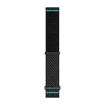 Óraszíj QUICK RELEASE 20 mm — SMALL fekete/azure ComfortFit Fabric