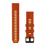 Óraszíj 22 mm szilikon őszi narancs/narancs (QuickFit) Fenix 9 Pro
