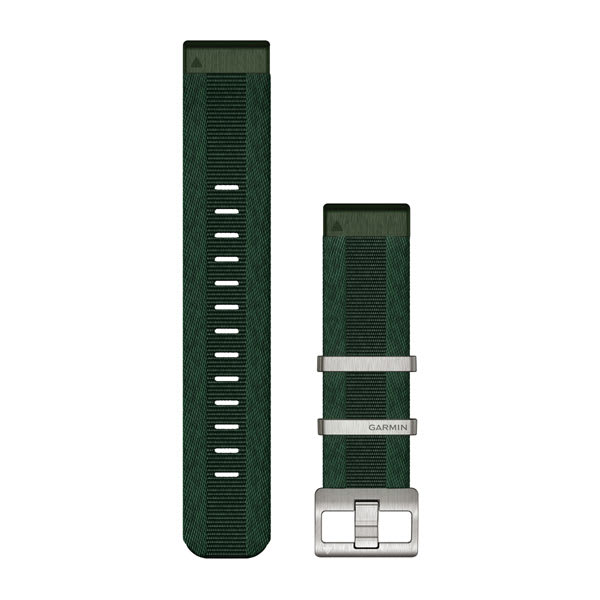 QuickFit® 22 Watch Straps (MARQ® Gen 3), Pine Green, Jacquard Nylon Strap