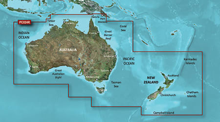 Imidlertid salut Inspektion Australia and New Zealand Coastal Charts | Garmin